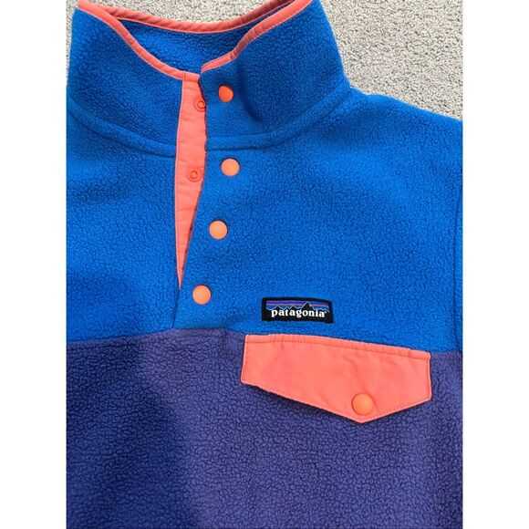 NWOT PATAGONIA lightweight Synchilla t snap fleece, XS $160 E17 - Picture 6 of 9